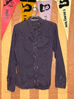 (RR1665) Women's Cut Roper Snap Button Western Shirt