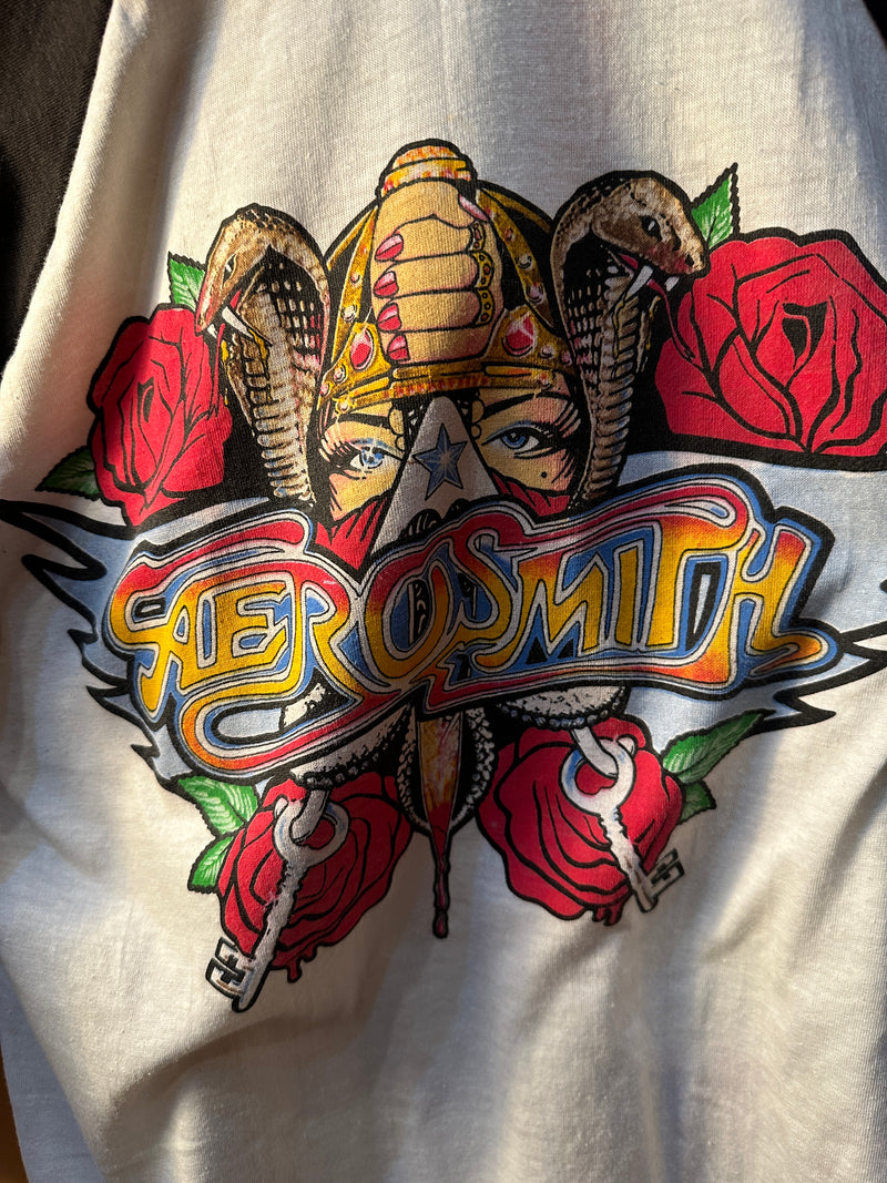 (RR1387) Aerosmith 1988 Permanent Vacation Tour Shirt*