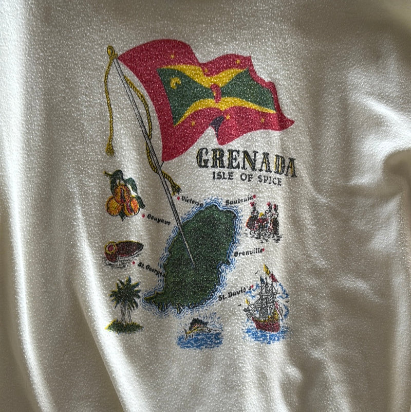 (RR2991) Vintage Single Stitch ‘Grenada’ Graphic T-Shirt