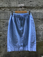 (RR3154) Vintage Chambray Pencil Skirt