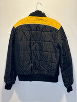 (RR3326) Ski-Doo Black and Yellow Puffer Coat