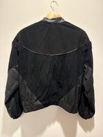 (RR3393) Fringe Bomber Pullover