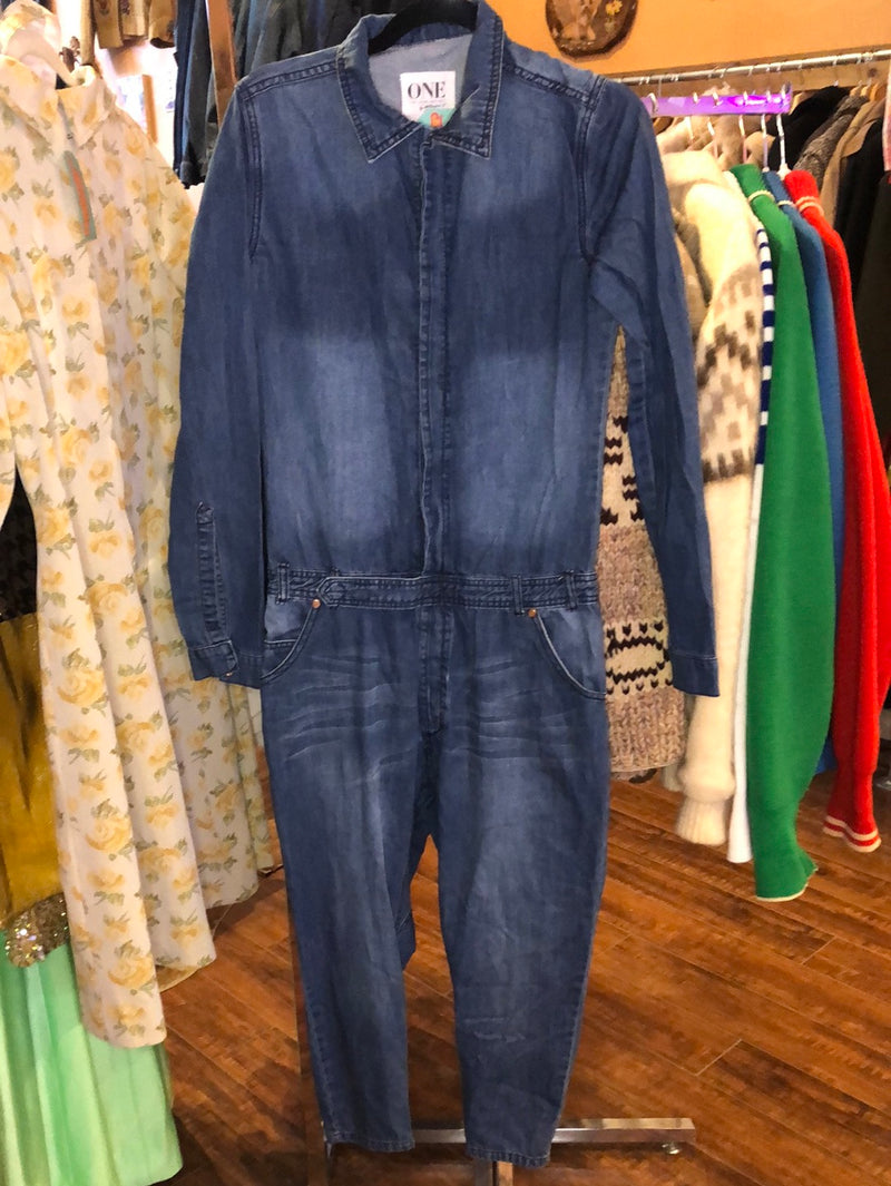 (RR2552) Modern One Teaspoon Denim Broiler Suit