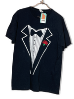 (RR1360) Classic Tuxedo T-Shirt