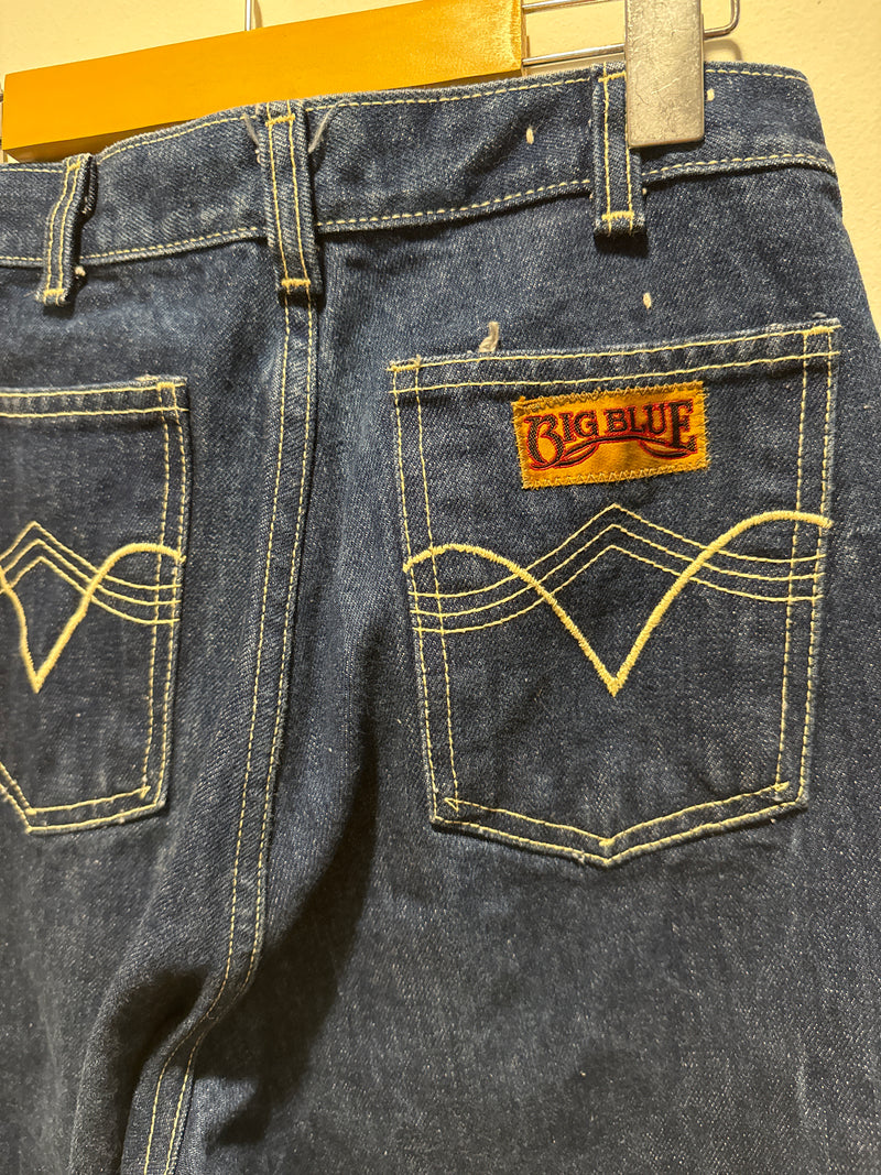 (RR3315) Big Blue Denim Jeans