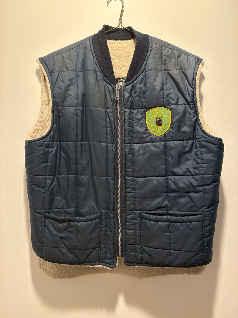 (RR3301) Navy ‘Owl Rehab Society’ Vest