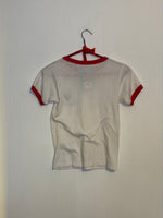 (RR3005) Vintage Single Stitch ‘Canada’ Graphic Ringer T-Shirt