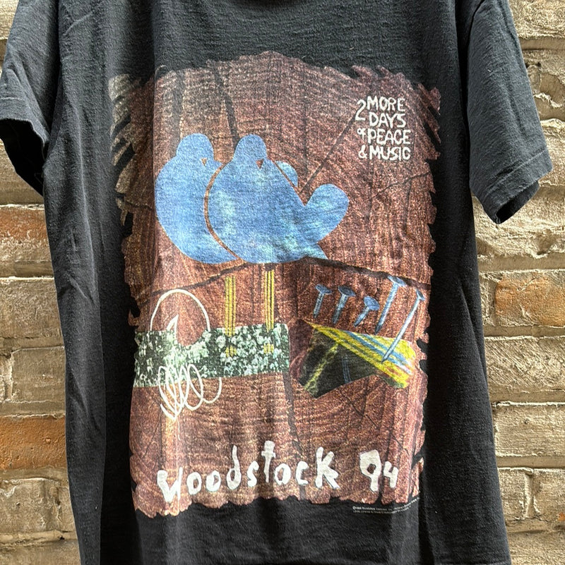 (RR2985) Vintage ‘Woodstock ‘94’ Graphic Festival T-Shirt*