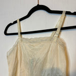 (RR2931) Vintage Cream Lace Camisole