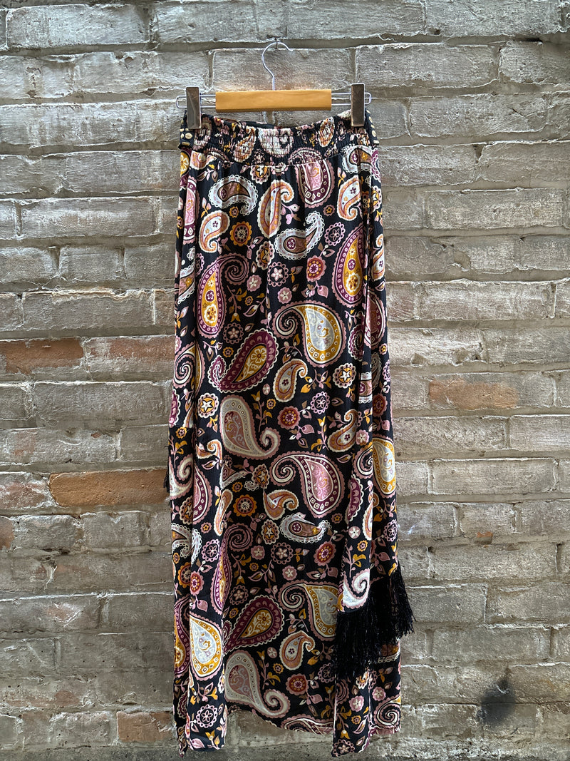 (RR3144) NKN Printed Maxi Skirt