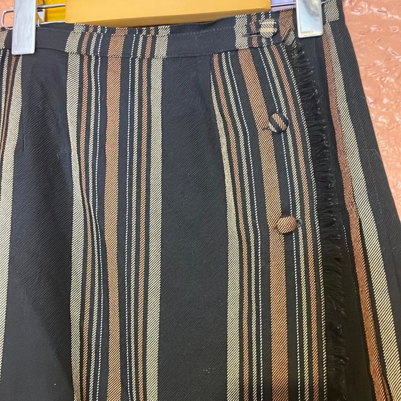 (RR2263) Mid-Length Pleated Skirt