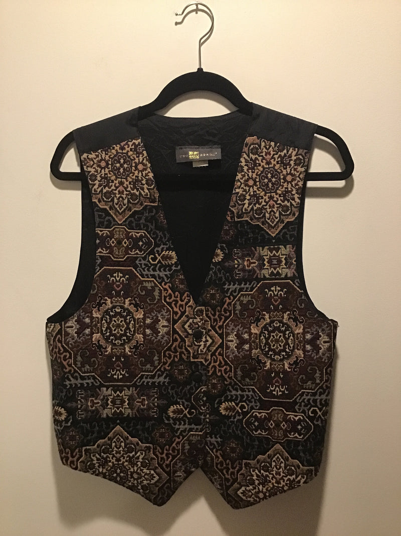 (RRSG161) Two Roads embroidered vest