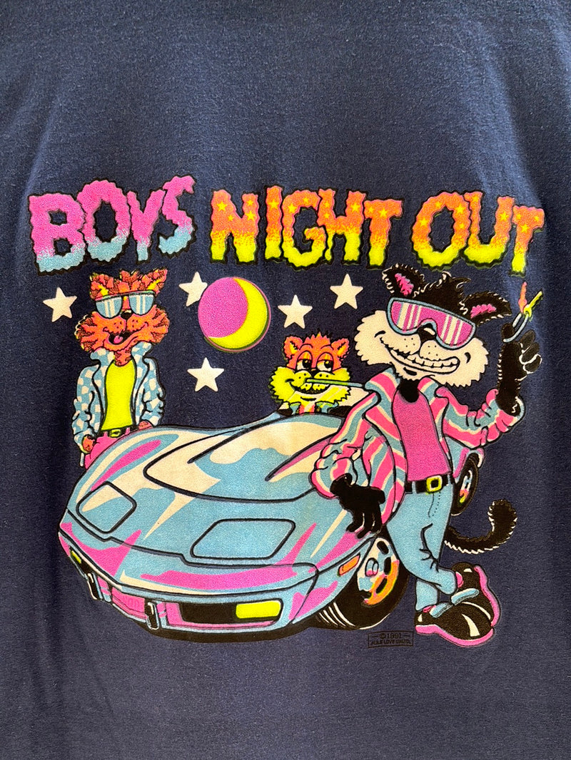 (RR2975) Vintage “Boys Night Out” Graphic T-Shirt