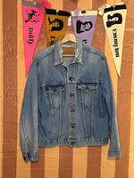 (RR2308) Distressed Levi’s Red Tab Denim Jacket