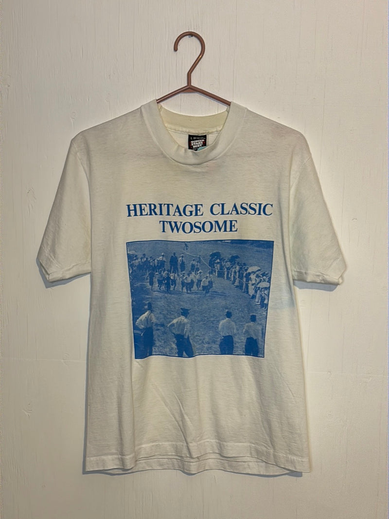 (RR2867) Vintage 1980s Single Stitch Heritage Classic Graphic T-Shirt