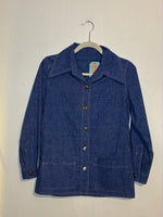 (RR3051) 70s Lightweight Button Down Chore Coat