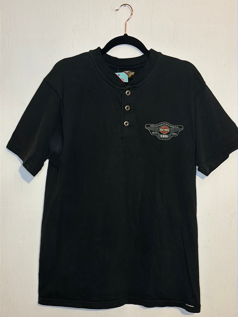 (RR3024) 1998 Harley Henley T-Shirt