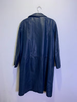 (RR3471) Blue Leather Lined Jacket