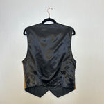 (RR2850) Leather Patchwork Vest