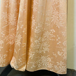 (RR2851) 60’s Peach Flowered Maxi