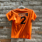 (RR2987) Vintage Single Stitch Orange ‘Youth Basketball’ Graphic T-Shirt