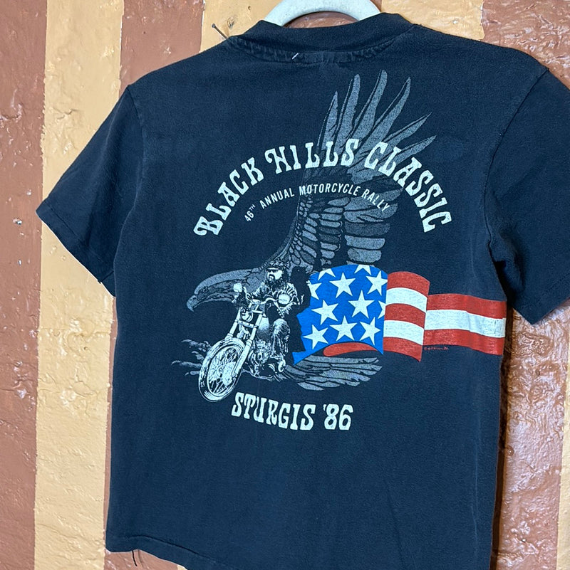 (RR2689) Vintage Sturgis ‘86 Graphic T Shirt