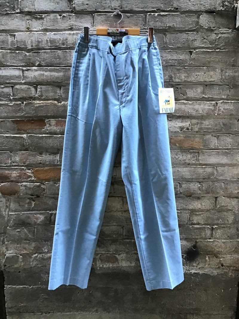 (RR3155) Vintage Deadstock Chambray Trousers