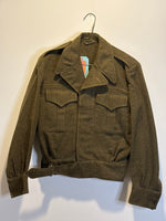 (RR3318) 1951 Military Wool Button Down Jacket