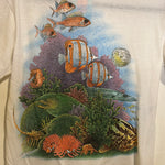 (RR2858) 80s Single Stitch Under The Sea T-shirt