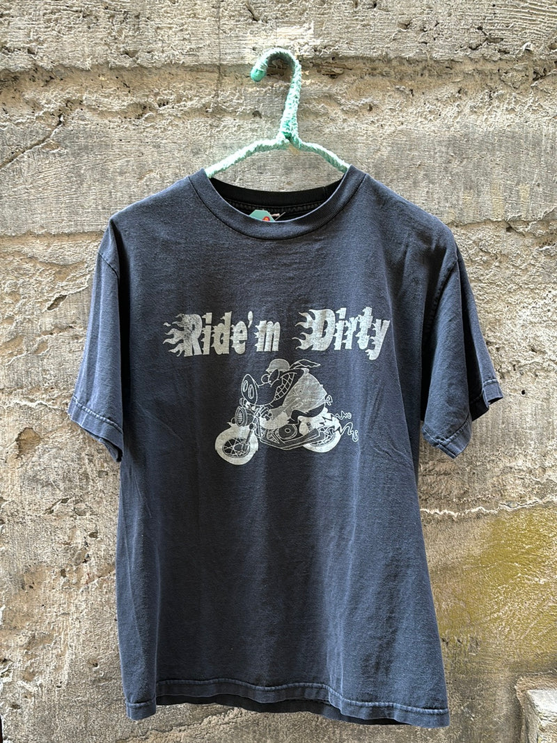 (RR2964) Vintage “Ride’m Dirty” Graphic T-Shirt