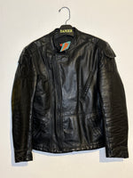 (RR3254)Bristol Black Motorcycle Jacket