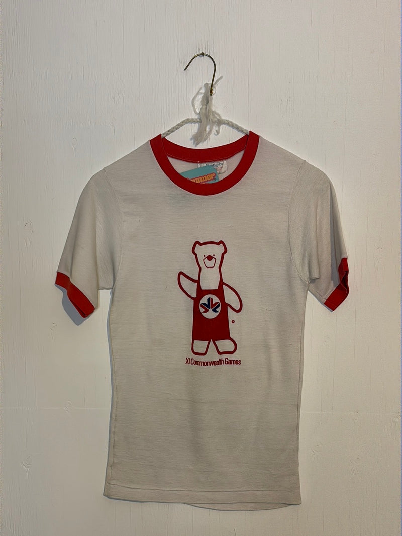 (RR3010) Vintage Single Stitch ‘Commonwealth Games’ Graphic T-Shirt