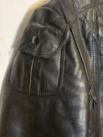 (RR3254)Bristol Black Motorcycle Jacket