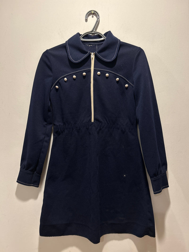 (0525RR3754) Mod 3/4 Zip Dress