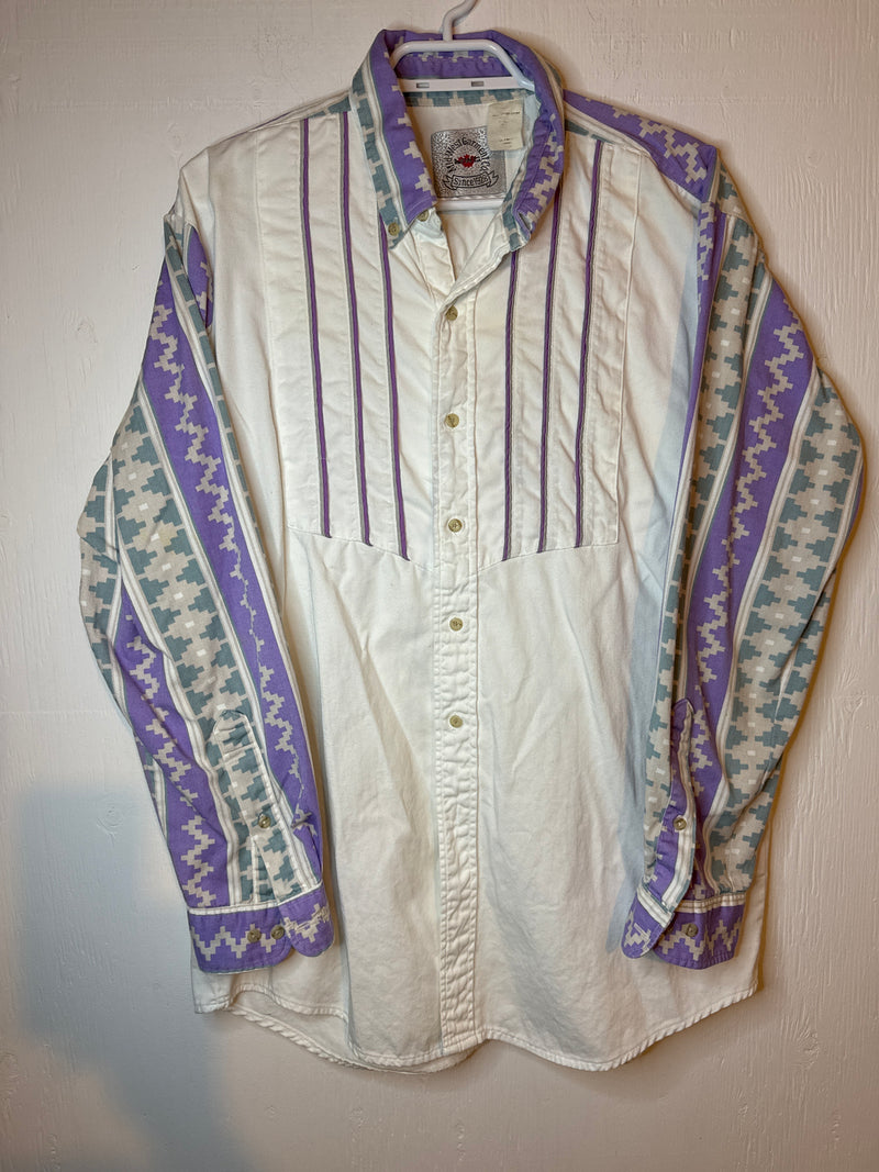 (RR3217) 90’s Heavy Cotton Western Buttondown