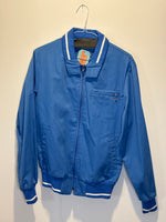 (RR3331) Rice Sportswear Blue Zip Down Jacket