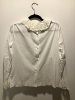 (RRSG165) Handmade ruffled blouse