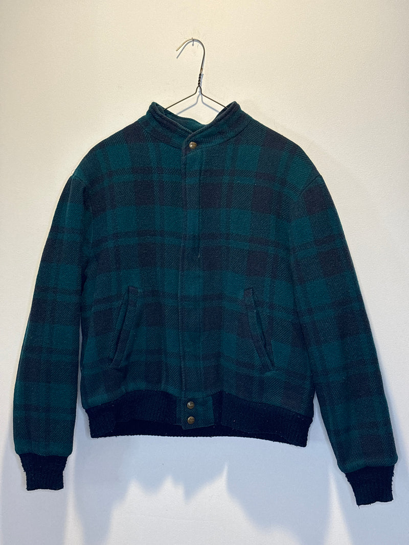 (RR3327) Woolrich Tartan Wool Lined Jacket