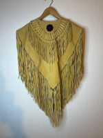 (RR3214) Buckskin Fringe Collar