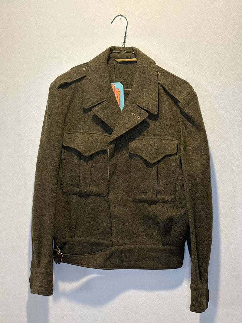 (RR3317) 1963 Wool Military Button Down Jacket