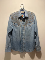 (0425RR3720) Denim Pearl Snap