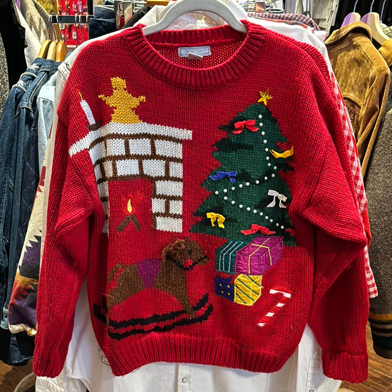 (RR2613) Vintage Eaton’s Christmas Pullover Sweater