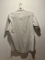 (0425RR3723) Pin Stripe Pearl Snap Short Sleeve