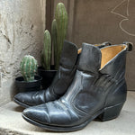 (RR3084) Black Winged Desert Boot