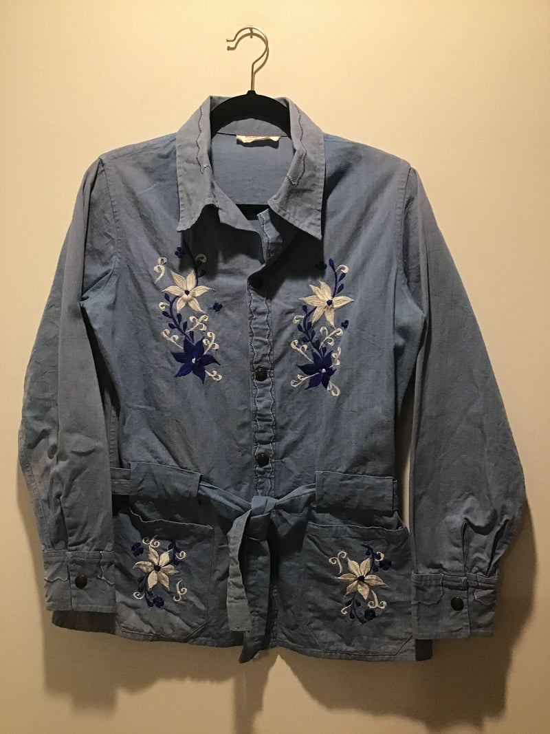 (RRSG155) Sanforized embroidered jacket made in Mexico