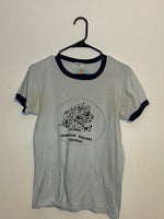 (RR2868) Vintage 1980s Ringer Graphic T-Shirt