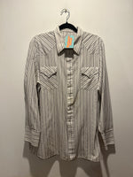 (0625RR3780) Stripped Pearl Snap