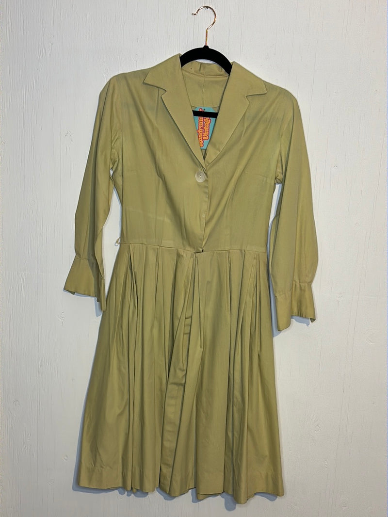 (RR2893) Vintage Handmade Single Stitch Dress