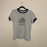 (RR2856) 80’s Single Stitch Ringer “Harbour Square Squash”