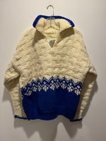 (RR3477) hand Knit Pullover